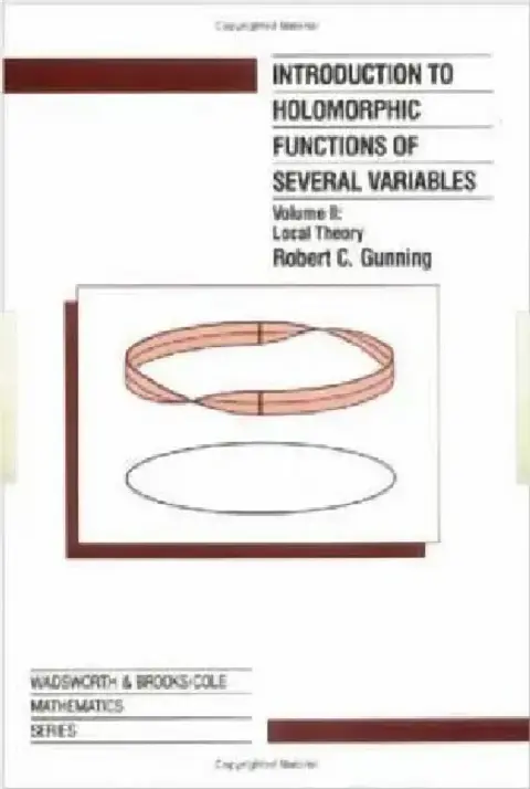 Cover of Introduction to Holomorphic Functions of Several Variables