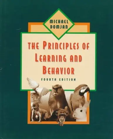 Cover of Principles of Learning and Behavior