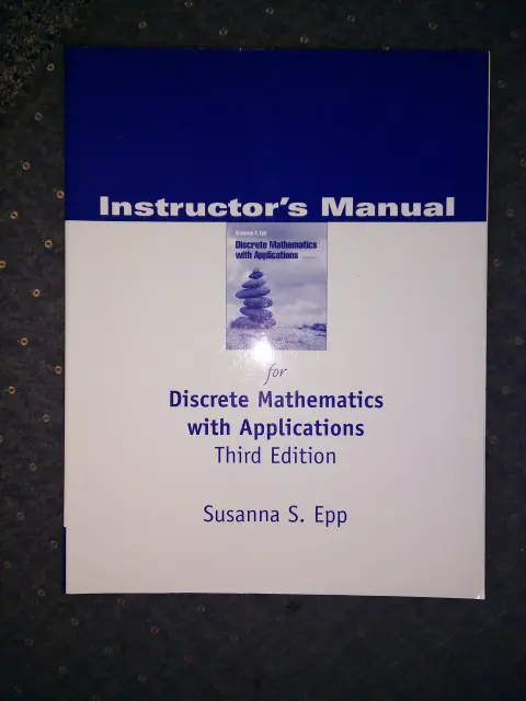 Cover of Ism-Discrete Math 3rd