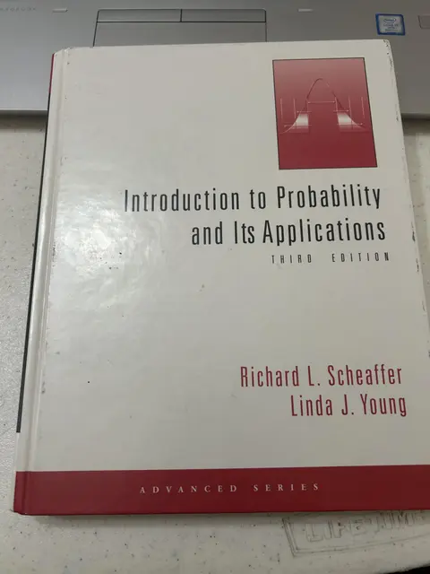 Cover of Introduction to Probability and Its Applications