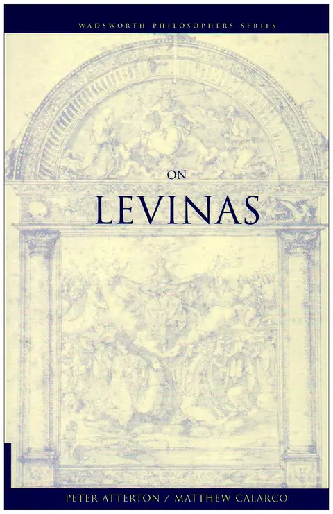Cover of On Levinas
