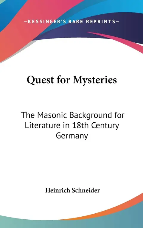 Cover of Quest for Mysteries