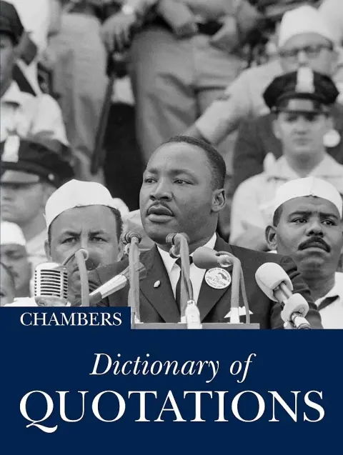 Cover of Chambers Dictionary of Quotations