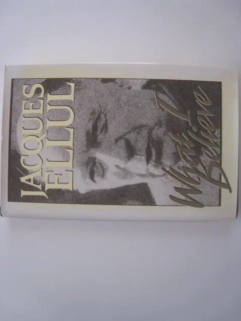 Cover of What I Believe