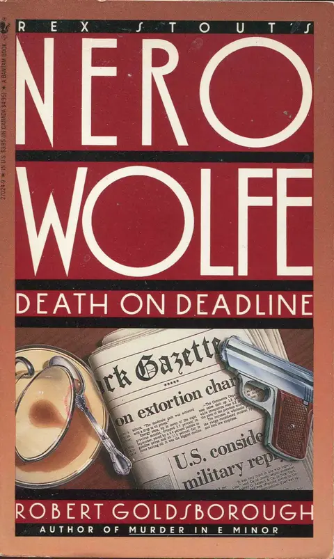 Cover of Death on Deadline