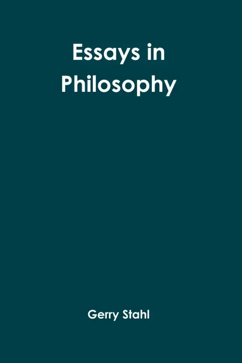 Cover of Essays in Philosophy