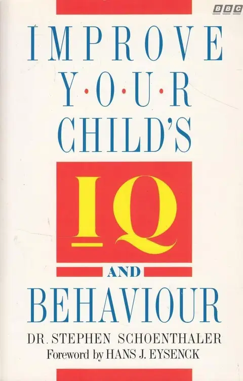 Cover of Improve Your Child's I. Q. and Behaviour