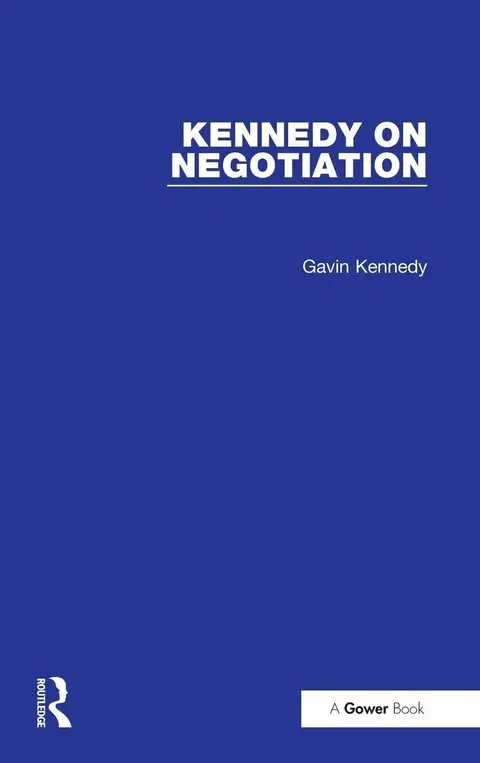 Cover of Kennedy on Negotiation