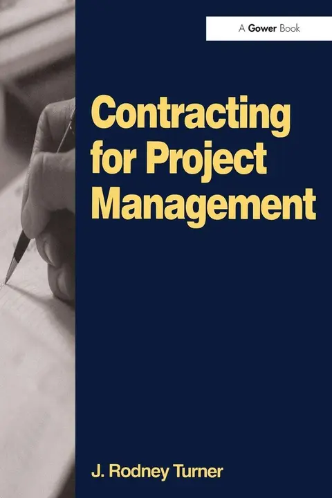 Cover of Contracting for Project Management