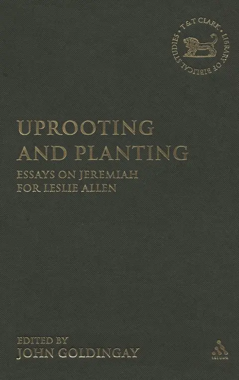 Cover of Uprooting and Planting