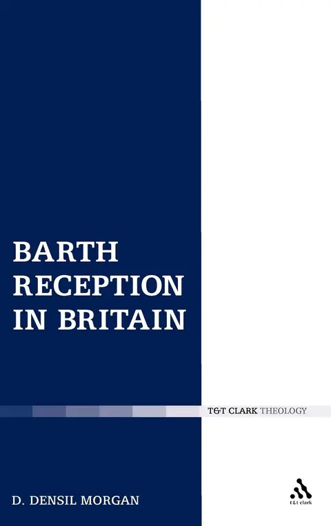Cover of Barth Reception in Britain