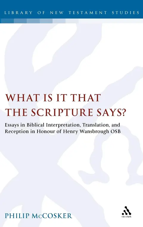 Cover of What is it That the Scripture Says?
