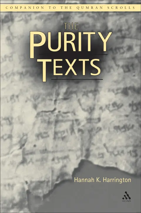 Cover of Purity Texts