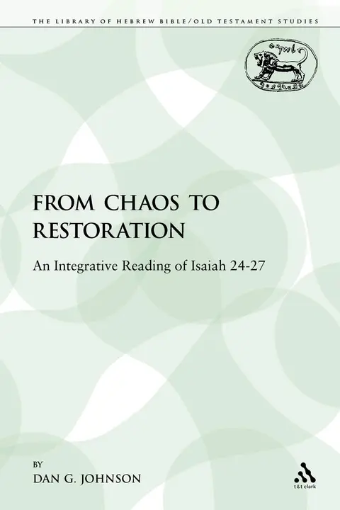 Cover of From Chaos to Restoration