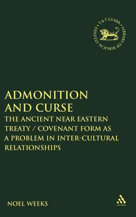 Cover of Admonition and Curse