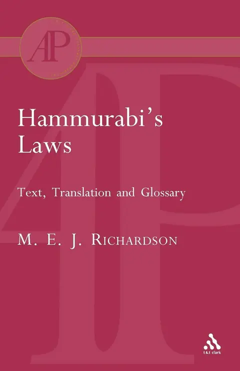 Cover of Hammurabi's Laws