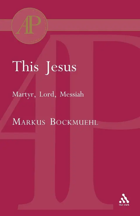 Cover of This Jesus