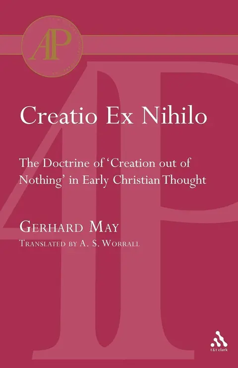 Cover of Creatio Ex Nihilo