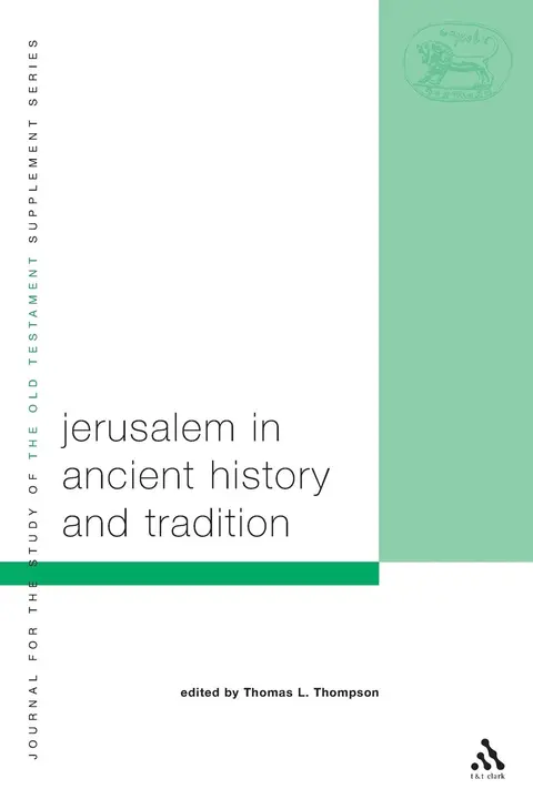 Cover of Jerusalem in Ancient History and Tradition