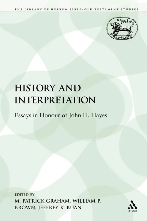 Cover of History and Interpretation