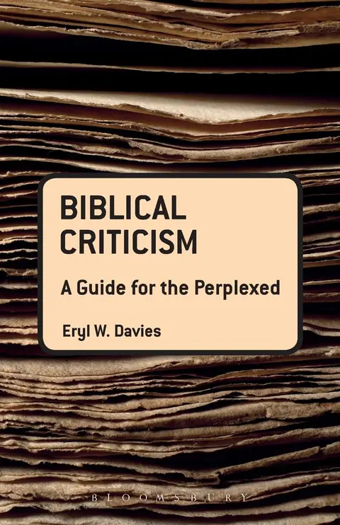 Cover of Biblical Criticism