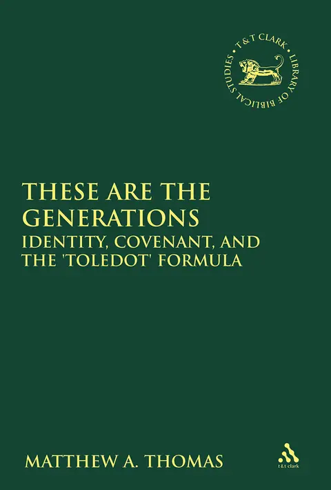 Cover of These are the Generations