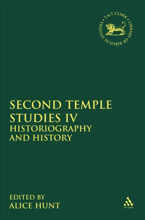 Cover of Second Temple Studies