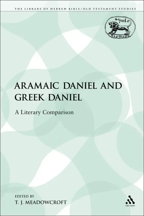 Cover of Aramaic Daniel and Greek Daniel
