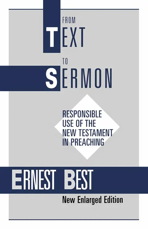 Cover of From Text to Sermon