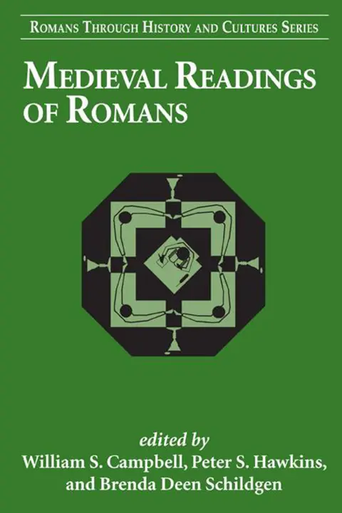 Cover of Medieval Readings of Romans