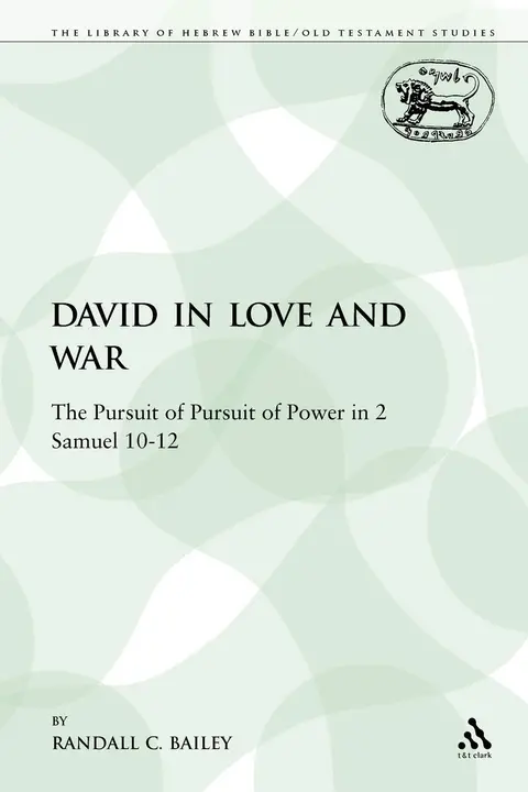 Cover of David in Love and War