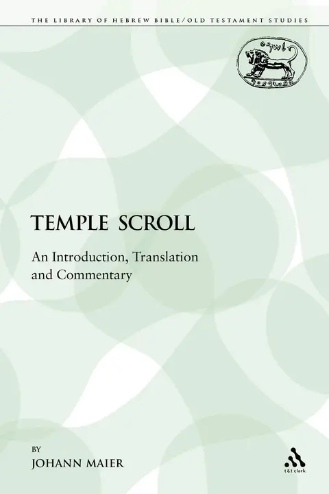 Cover of Temple Scroll