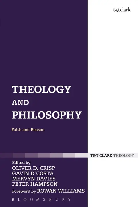 Cover of Theology and Philosophy
