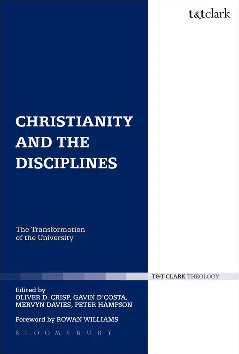 Cover of Christianity and the Disciplines