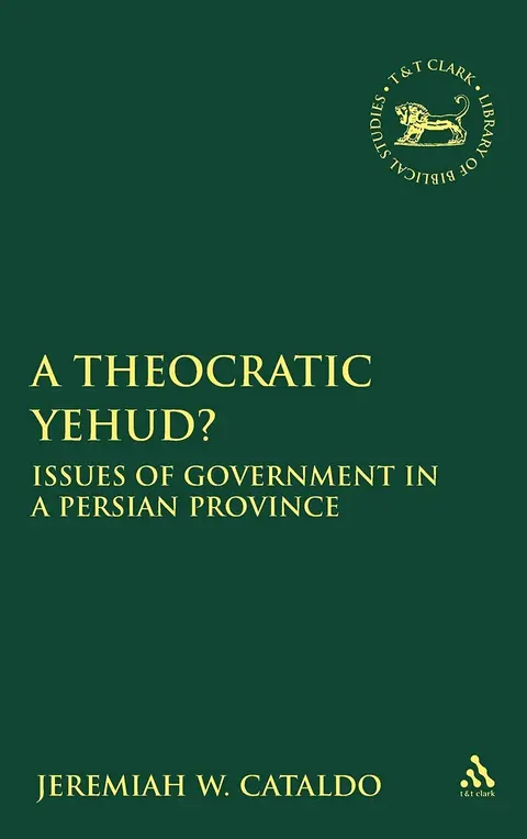 Cover of A Theocratic Yehud?