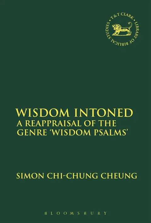 Cover of Wisdom Intoned