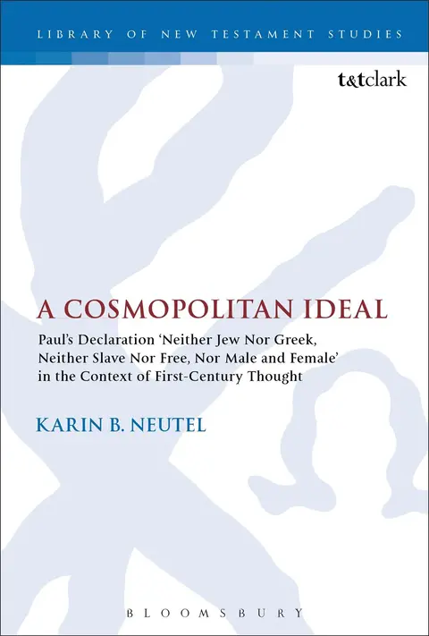 Cover of A Cosmopolitan Ideal