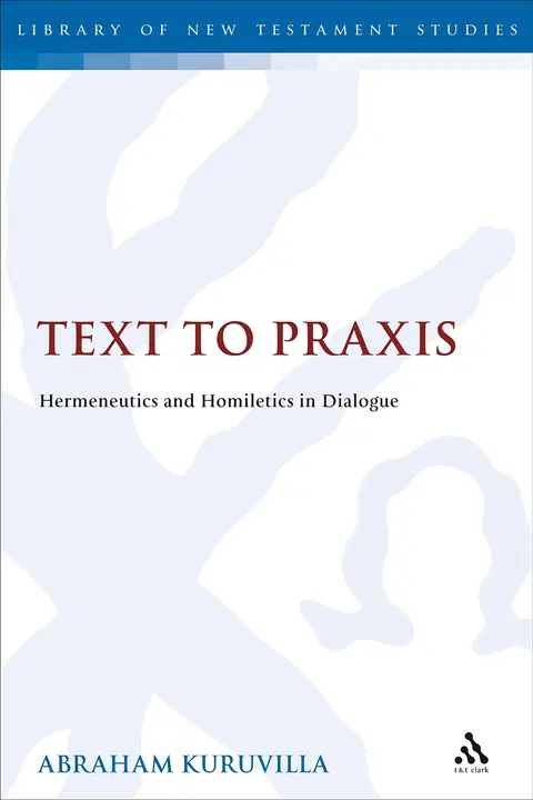 Cover of Text to Praxis
