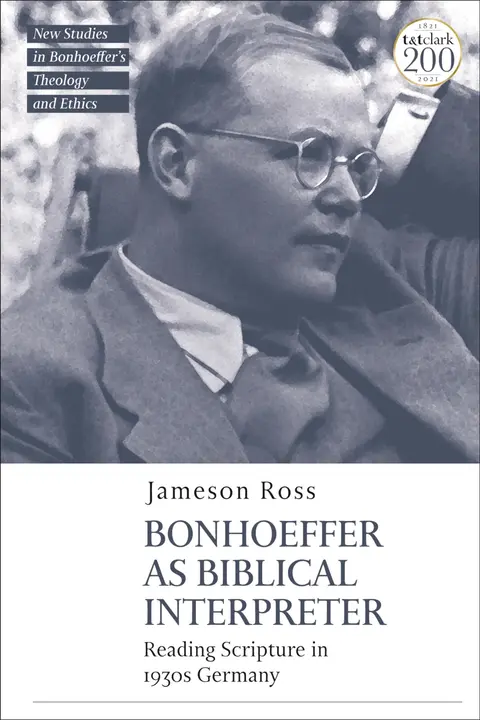 Cover of Bonhoeffer as Biblical Interpreter