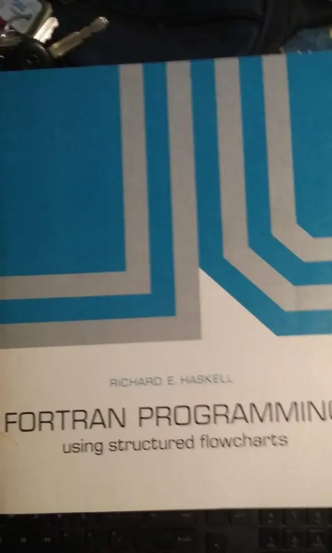 Cover of Fortran Programming Using Structured Flowcharts