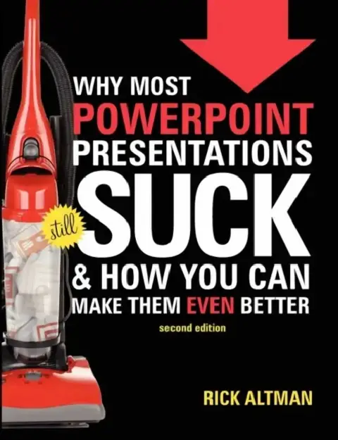 Cover of Why Most PowerPoint Presentations Suck, 2nd Edition