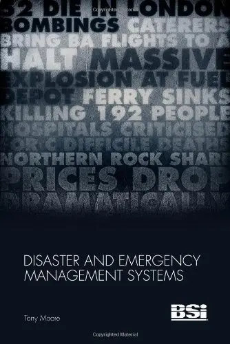 Cover of Disaster and Emergency Management Systems