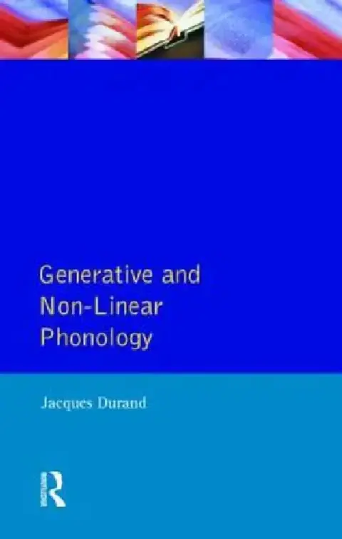Cover of Generative and Non-Linear Phonology