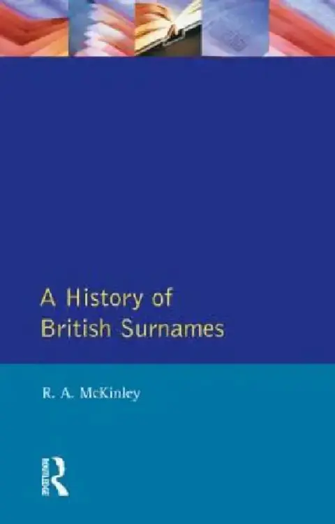 Cover of A History of British Surnames