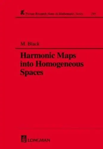 Cover of Harmonic Maps into Homogeneous Spaces