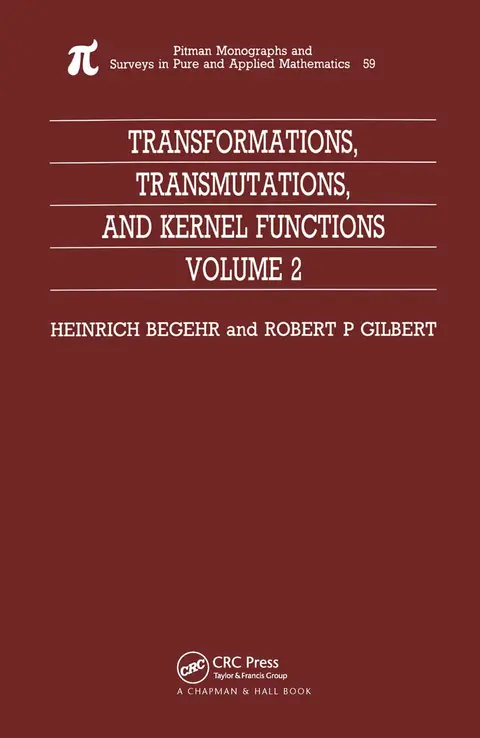 Cover of Transformations, Transmutations, and Kernel Functions (2)