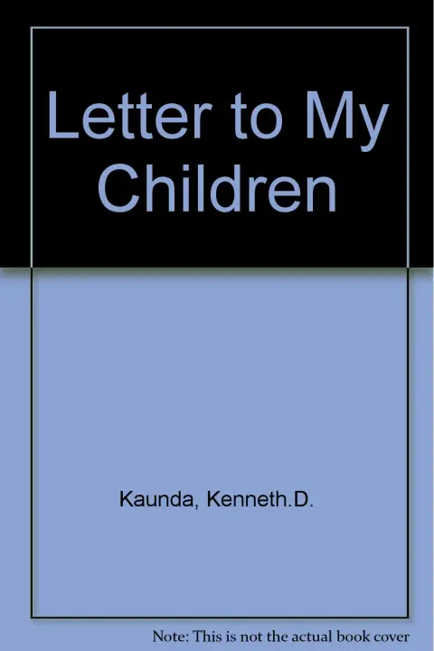 Cover of Letter to My Children