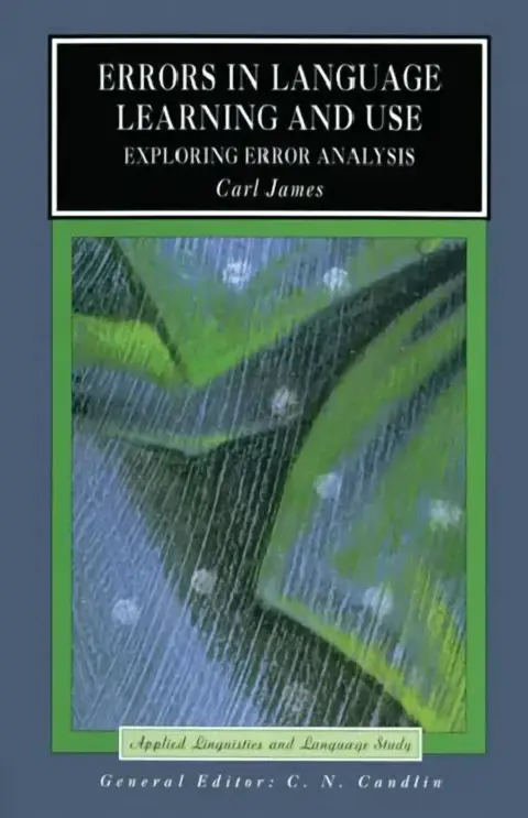 Cover of Errors in Language Learning and Use