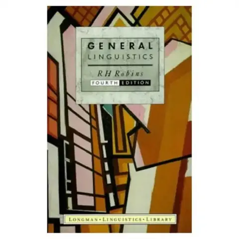 Cover of General Linguistics