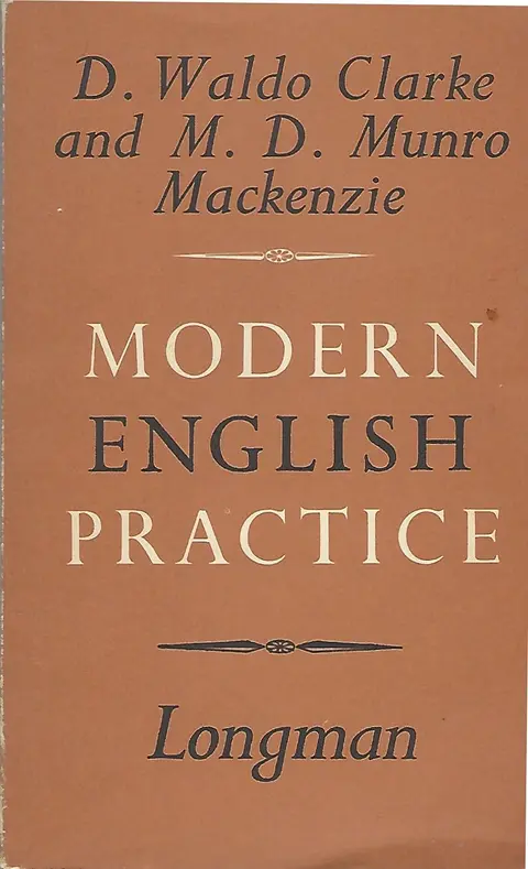 Cover of Modern English Practice